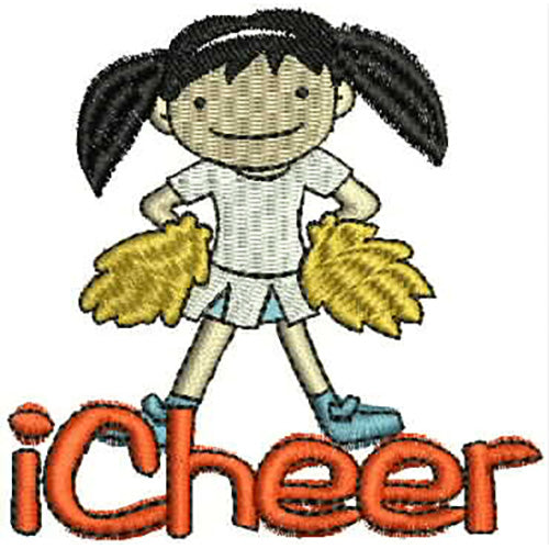 Machine Embroidery Designs - Cheer(1) - Threadart.com