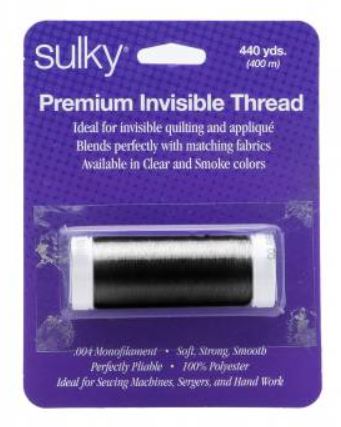 Sulky Smoke Invisible Thread - 440 yards — Threadart.com
