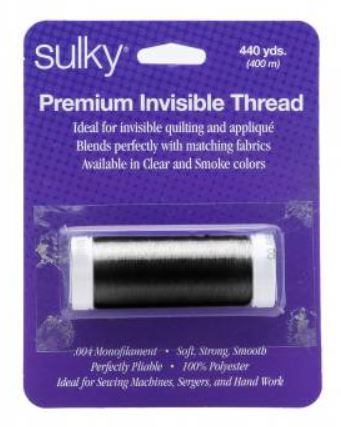 Sulky Smoke Invisible Thread - 440 yards —