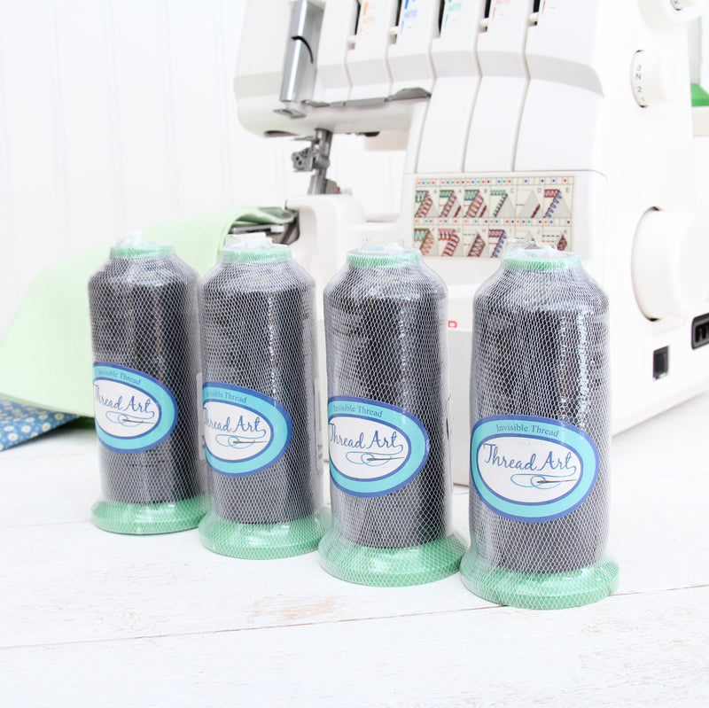 Smoke Invisible Thread - 7200 yards - Threadart.com