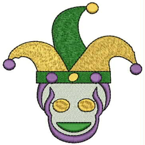 Machine Embroidery Designs - Mardi Gras(1) - Threadart.com