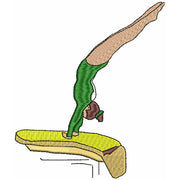 Machine Embroidery Designs - Gymnastics(1) - Threadart.com