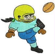 Machine Embroidery Designs - Football(1) - Threadart.com
