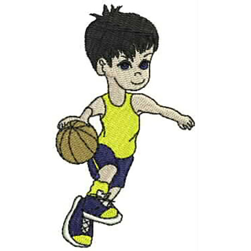Machine Embroidery Designs - Kid Athletes(1) - Threadart.com