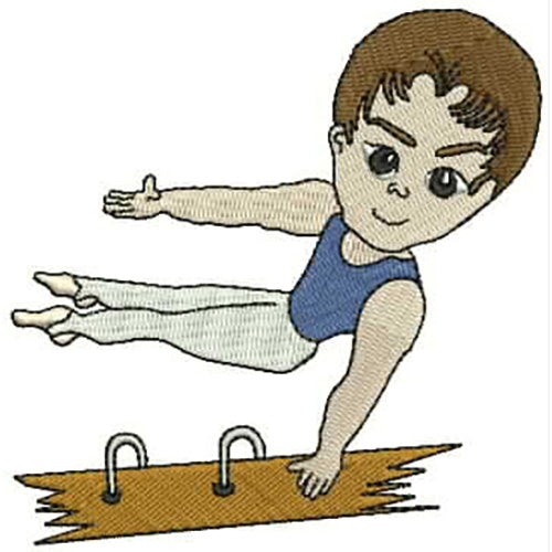 Machine Embroidery Designs - Kid Athletes(1) - Threadart.com