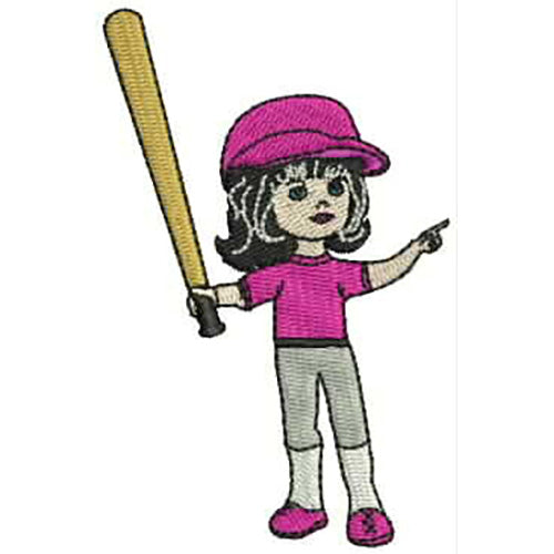 Machine Embroidery Designs - Kid Athletes(1) - Threadart.com