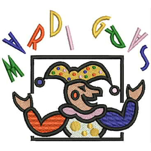 Machine Embroidery Designs - Mardi Gras(1) - Threadart.com