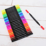 24 Permanent Fabric Marking Pen - Dual Tip Material Markers - Threadart.com