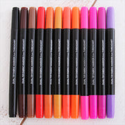 24 Permanent Fabric Marking Pen - Dual Tip Material Markers - Threadart.com