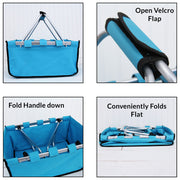 Personalized Market Basket Tote - Embroidered Name or Monogram - Threadart.com