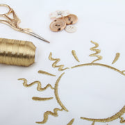 4 Cones of Metallic Thread - 500 Meter Cones - Gold and Silver - Threadart.com