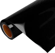 Black Metallic Foil Heat Transfer Vinyl 20" Wide Sold By The Yard - Threadart.com