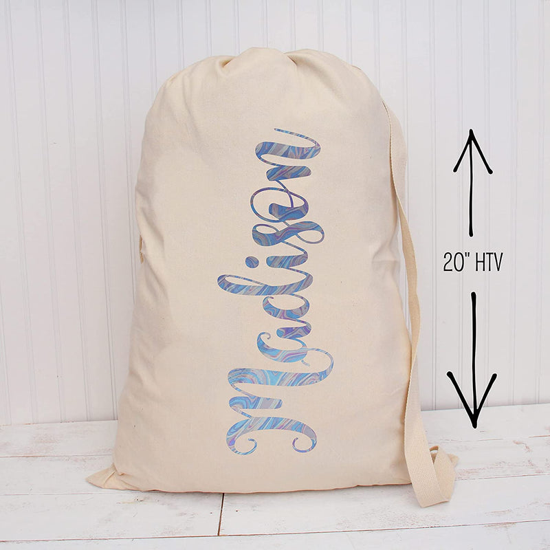 Rainbow Liquid Metallic Foil Heat Transfer Vinyl 20" Wide Sold By The Yard - Threadart.com