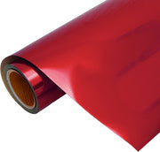 Red Metallic Foil Heat Transfer Vinyl 20" Wide Sold By The Yard - Threadart.com