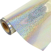Silver Pattern Metallic Foil Heat Transfer Vinyl 20" Wide Sold By The Yard - Threadart.com