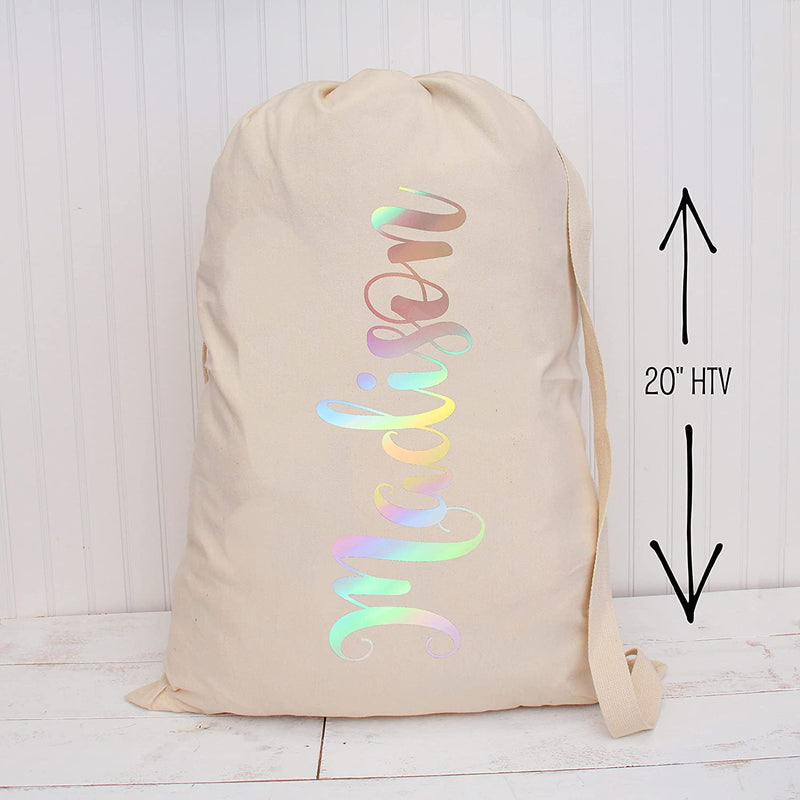 Spectrum Metallic Foil Heat Transfer Vinyl 20" Wide Sold By The Yard - Threadart.com