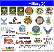 Machine Embroidery Designs - Military(2) - Threadart.com