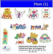 Machine Embroidery Designs - Mom(1) - Threadart.com