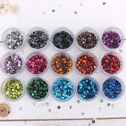 Hot Fix Metallic Rhinestones 5mm Jet - 2 gross - Threadart.com