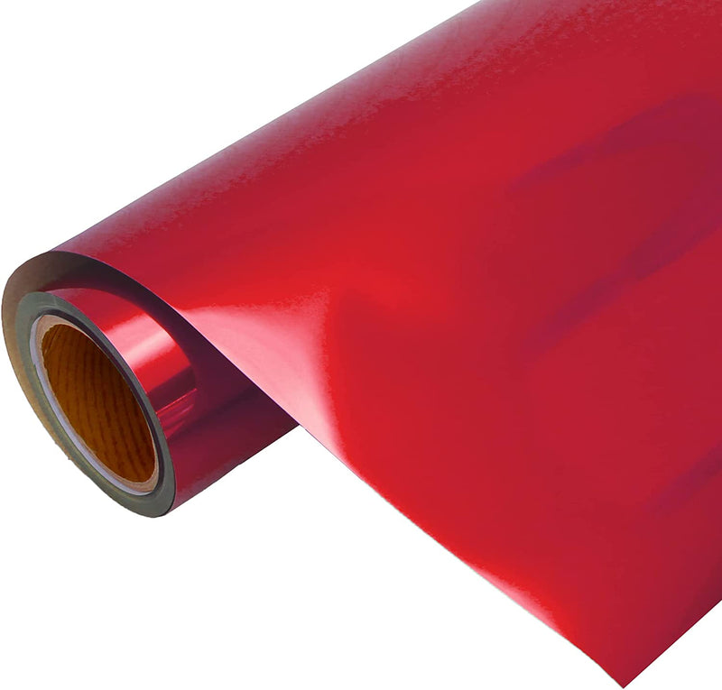 Red Metallic Heat Transfer Vinyl 20" Wide Sold By the Yard - Threadart.com