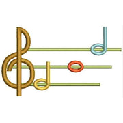 Machine Embroidery Designs - Music(1) - Threadart.com