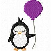 Machine Embroidery Designs - Penguins (1) - Threadart.com