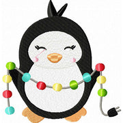 Machine Embroidery Designs - Penguins (1) - Threadart.com