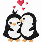 Machine Embroidery Designs - Penguins (1) - Threadart.com