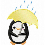 Machine Embroidery Designs - Penguins (1) - Threadart.com