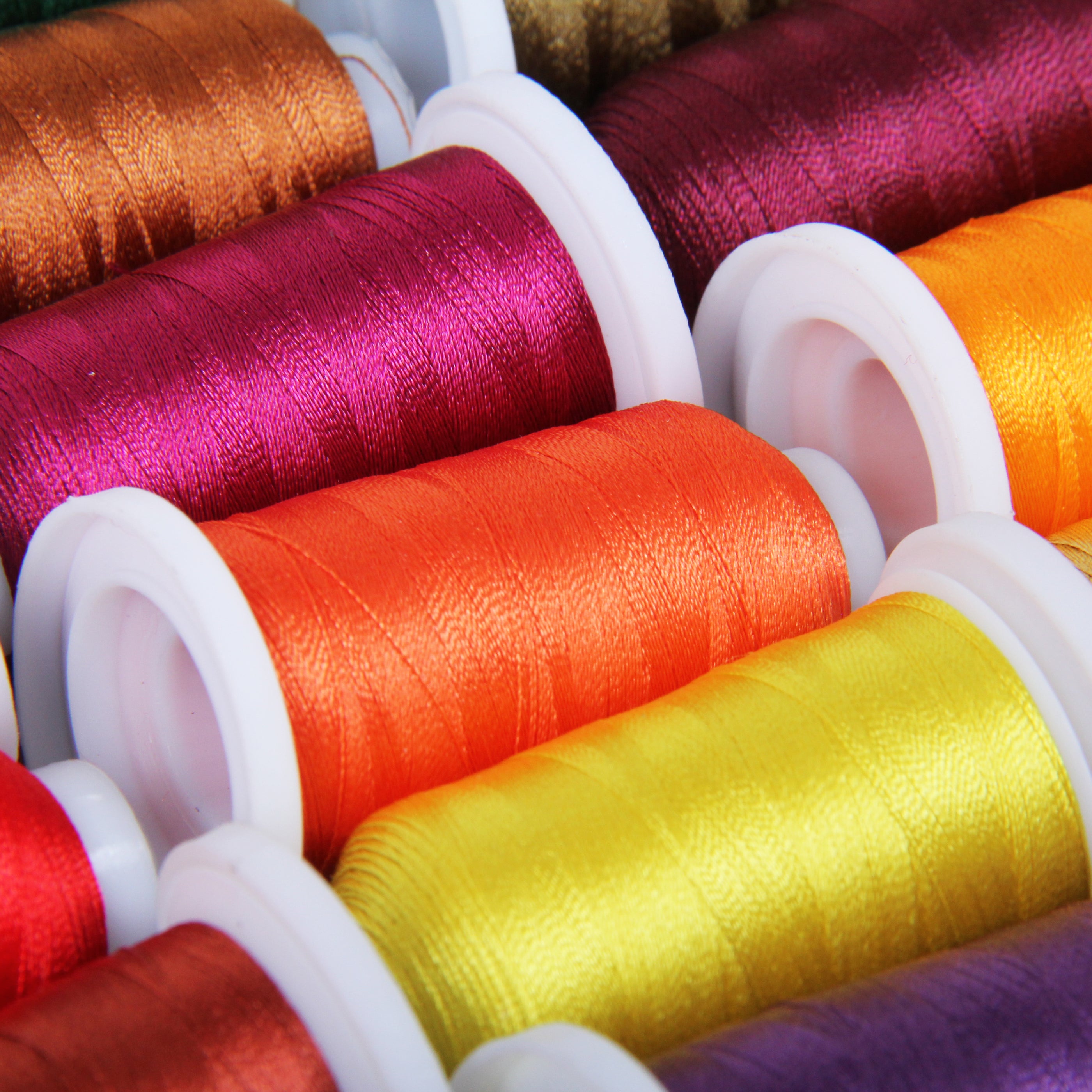 160 Colors Machine Embroidery Thread Polyester, 500M, Kit Set —