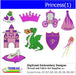 Machine Embroidery Designs - Princess(1) - Threadart.com