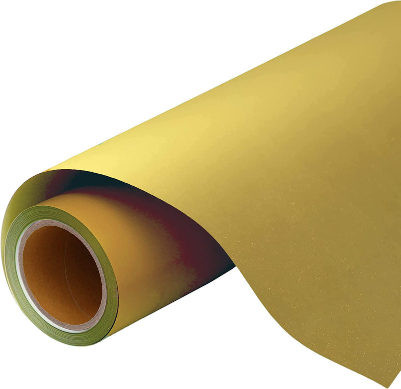 Puff 3D Heat Transfer Vinyl Film Gold 20" By The Yard - Threadart.com