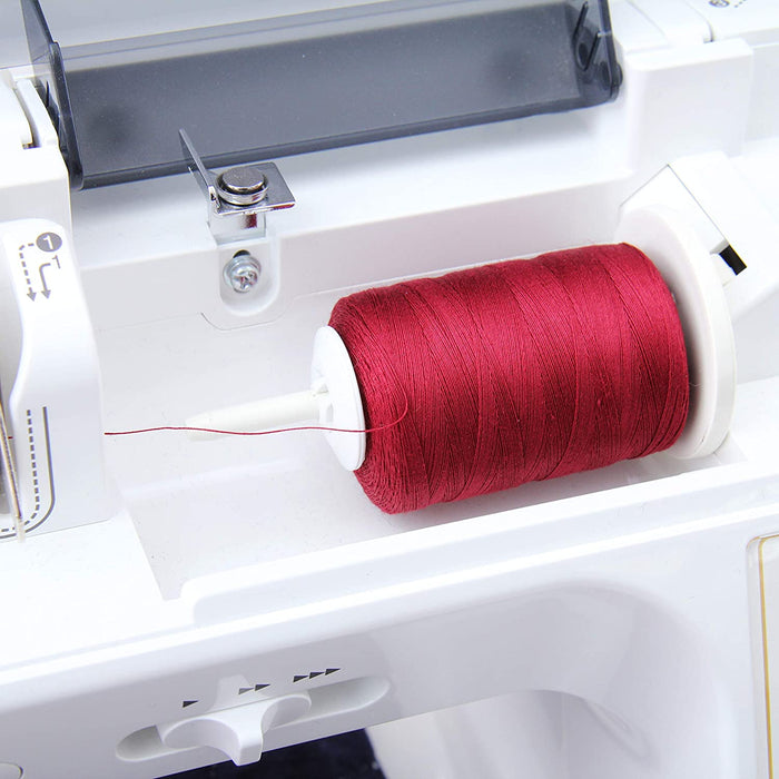Cotton Quilting Thread - Grey - 1000 Meters - 50 Wt. - Threadart.com