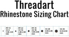 Hot Fix Rhinestones - SS16 - Aquamarine - 720 stones - Threadart.com