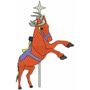 Machine Embroidery Designs - Carousel Horses(1) - Threadart.com