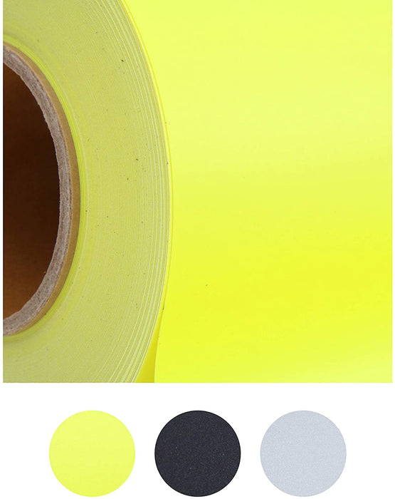 Neon HTV Vinyl - Yellow Heat Transfer Roll 20 Wide - More Colors —