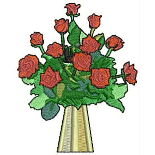 Machine Embroidery Designs - Roses(1) - Threadart.com