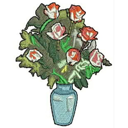 Machine Embroidery Designs - Roses(1) - Threadart.com