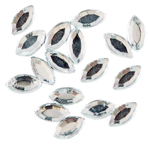 Shaped Rhinestones - Boat 3x6mm - 288 Stones - Threadart.com