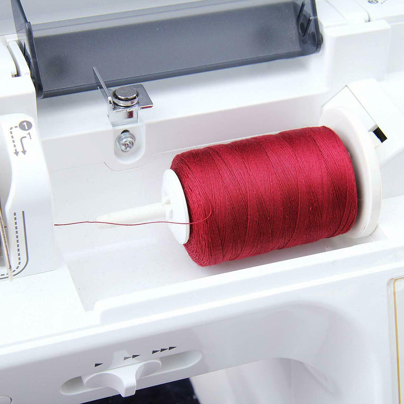 Cotton Quilting Thread Set - 10 Black Spools - 1000 Meters - Threadart.com