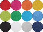 Heat Transfer Vinyl Single Sheets - Glitter Colors - Threadart.com