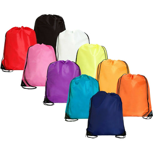 10 Drawstring Tote Bags - Variety - Threadart.com