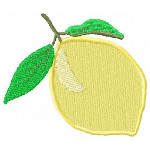 Machine Embroidery Designs - Lemons - Threadart.com