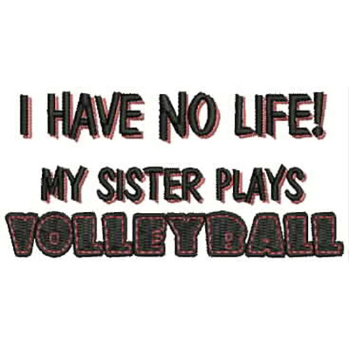 Machine Embroidery Designs - Volleyball(1) - Threadart.com