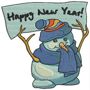Machine Embroidery Designs - Happy New Year (1) - Threadart.com