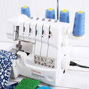 Four Cone Set of Polyester Serger Thread - Lt Tan 306 - 2750 Yards Each - Threadart.com