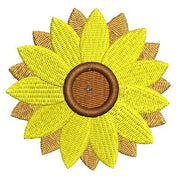 Machine Embroidery Designs - Sunflowers 1 - Threadart.com