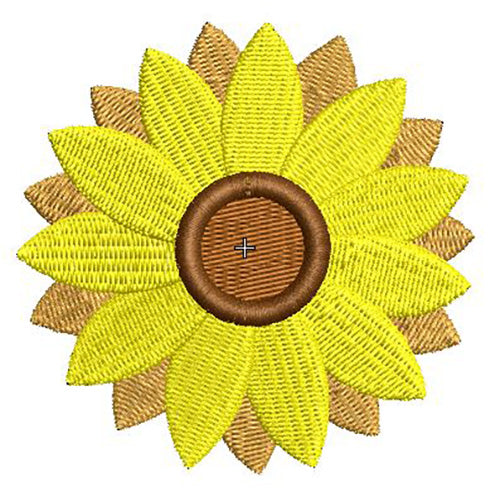 Machine Embroidery Designs - Sunflowers 1 - Threadart.com