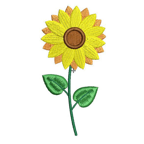 Machine Embroidery Designs - Sunflowers 1 - Threadart.com