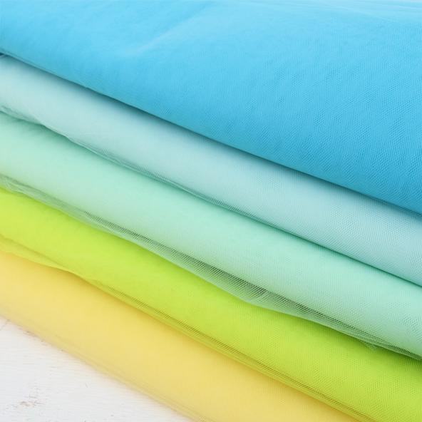 Premium Soft Tulle Fabric - 20 Yards by 54" Wide - Baby Maize - Threadart.com